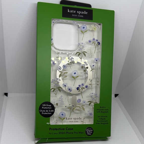 kate spade Other - kate spade Floral iPhone 16 Pro Max Case with MagSafe New in Box